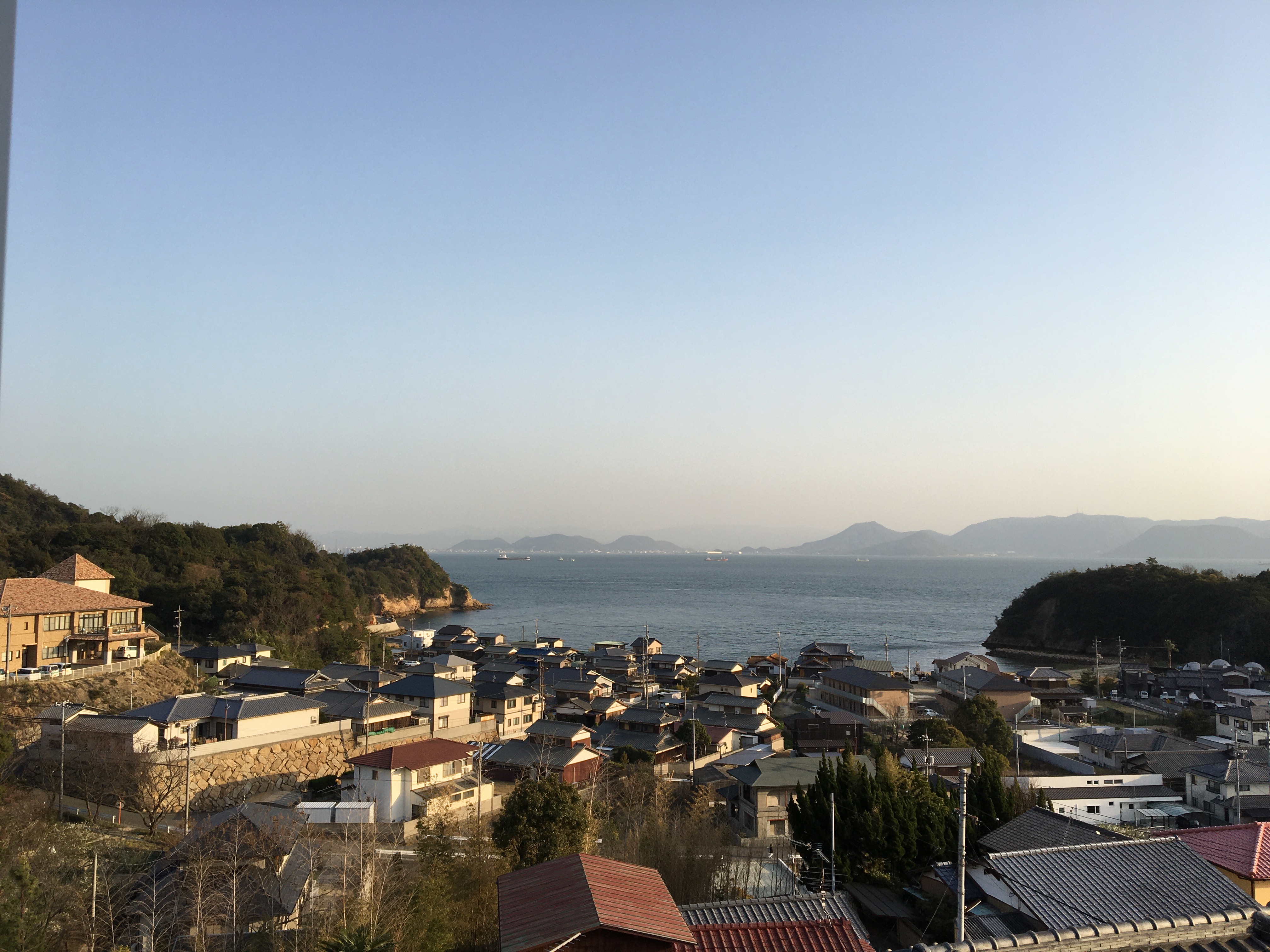 宿泊するお部屋からの景色（一例）