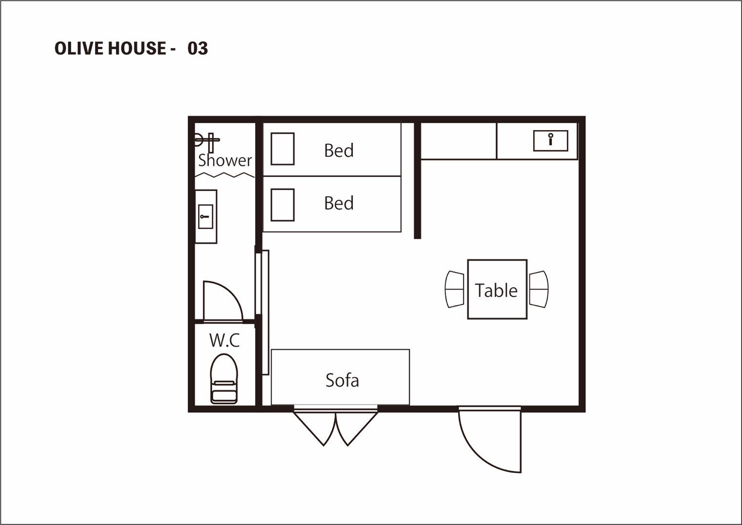 間取り（一例）