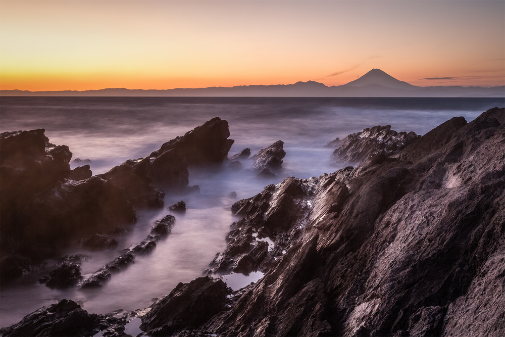 Mt. Fuji from Jogashima
