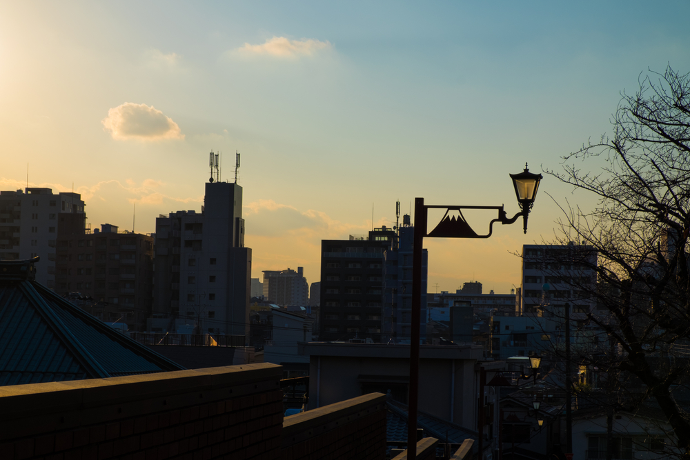 Yanaka sunset