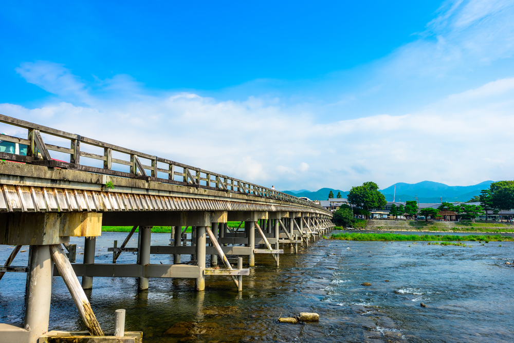 Togetsukyo bridge in Arashiyama