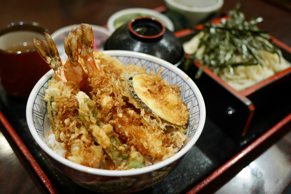donburi de tempura "Ten-don"
