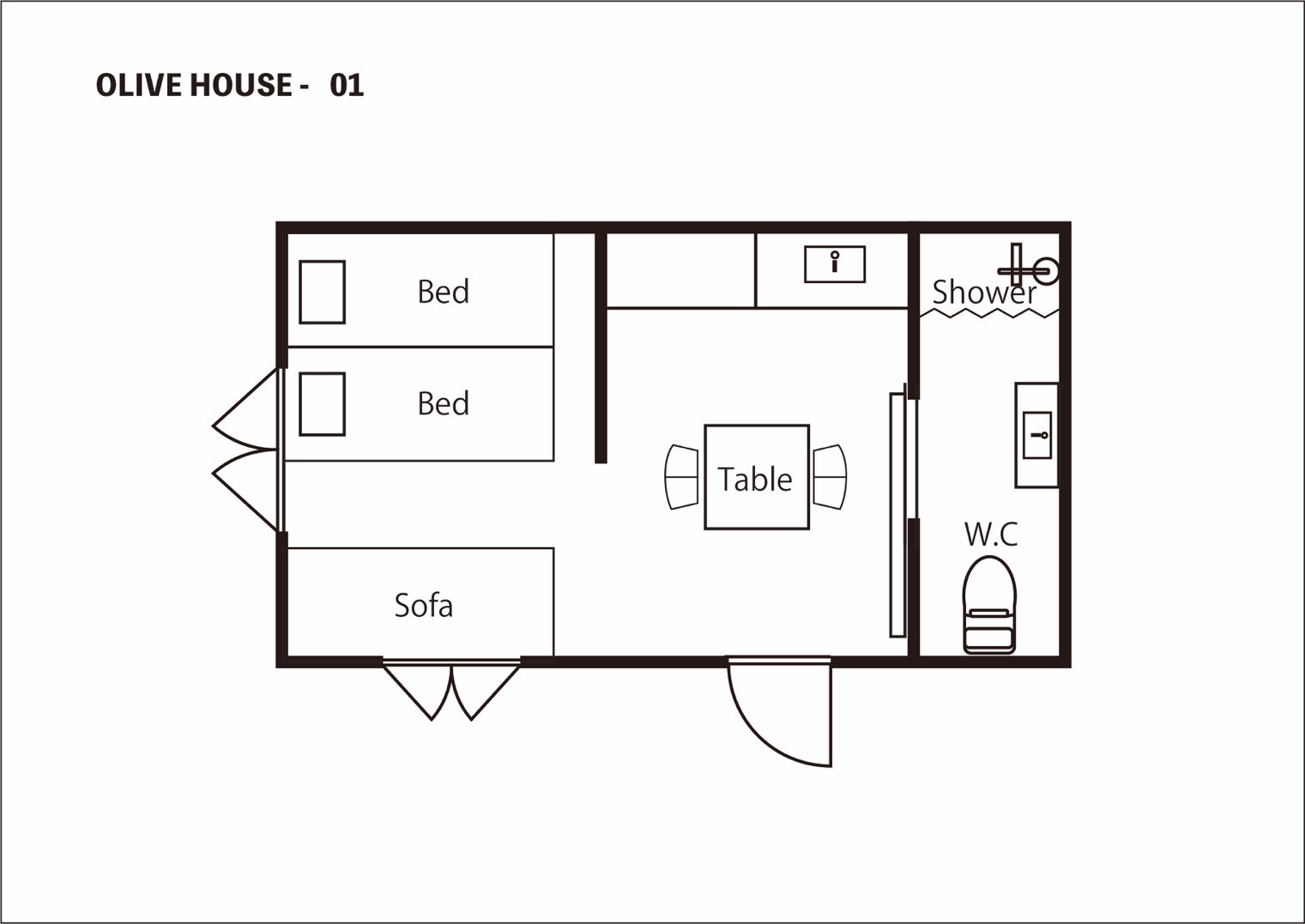 間取り（一例）