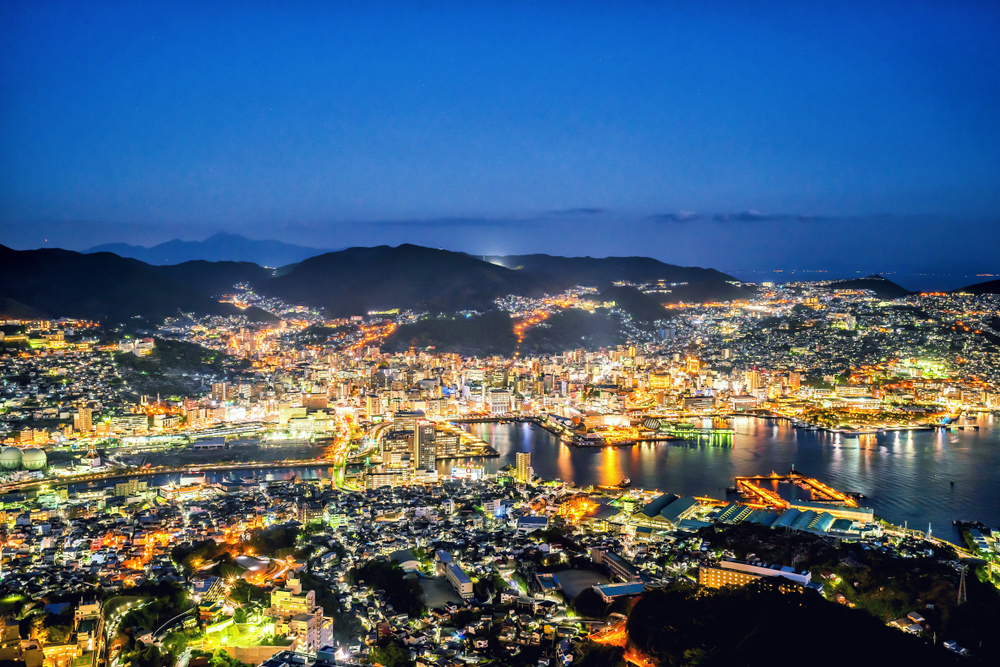 Night view from Mount Inasa
(Nagasaki)