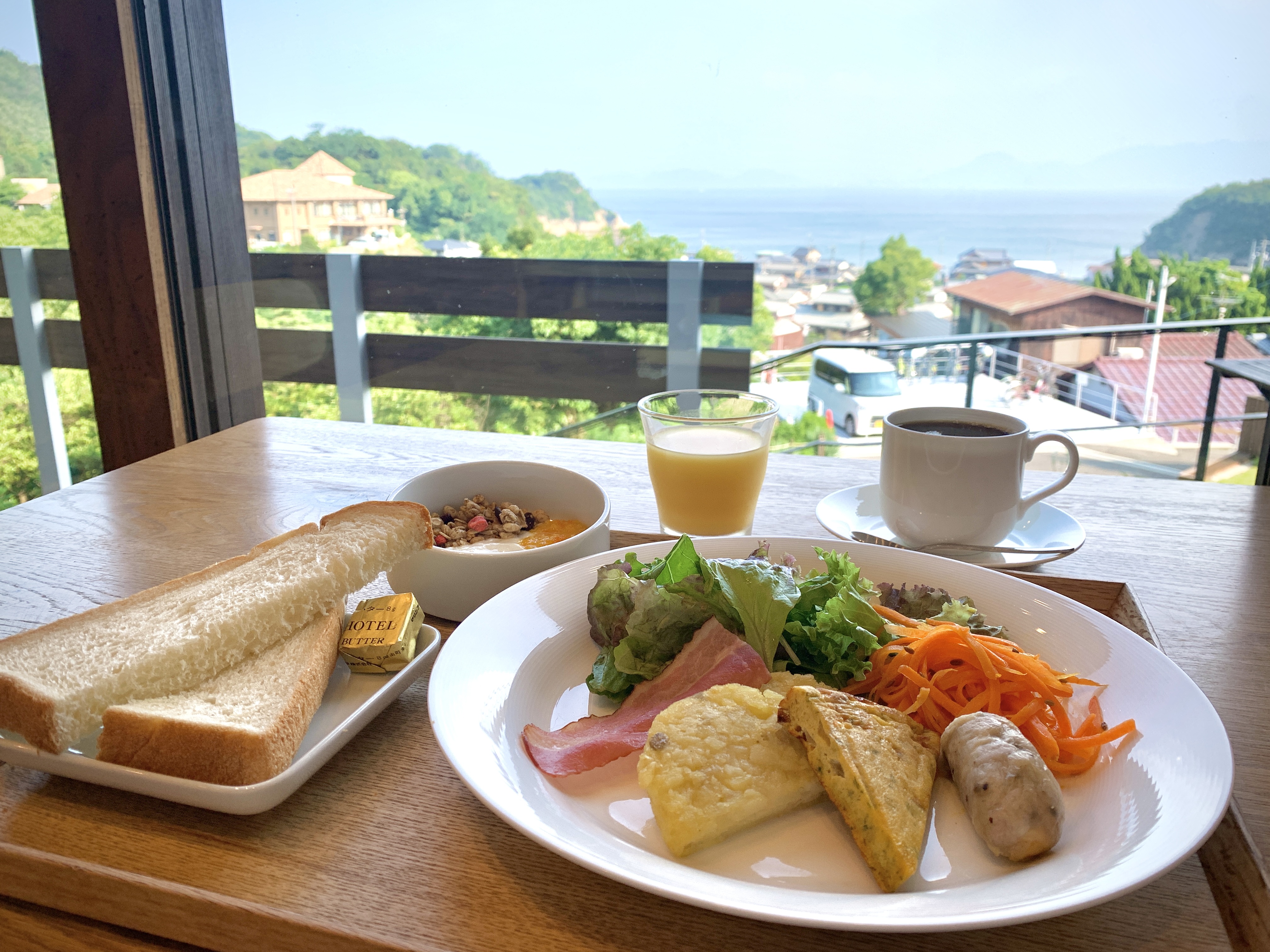 【ご朝食付プラン】美味しい朝食とともに、直島での一日をゆっくりと始めたい方に