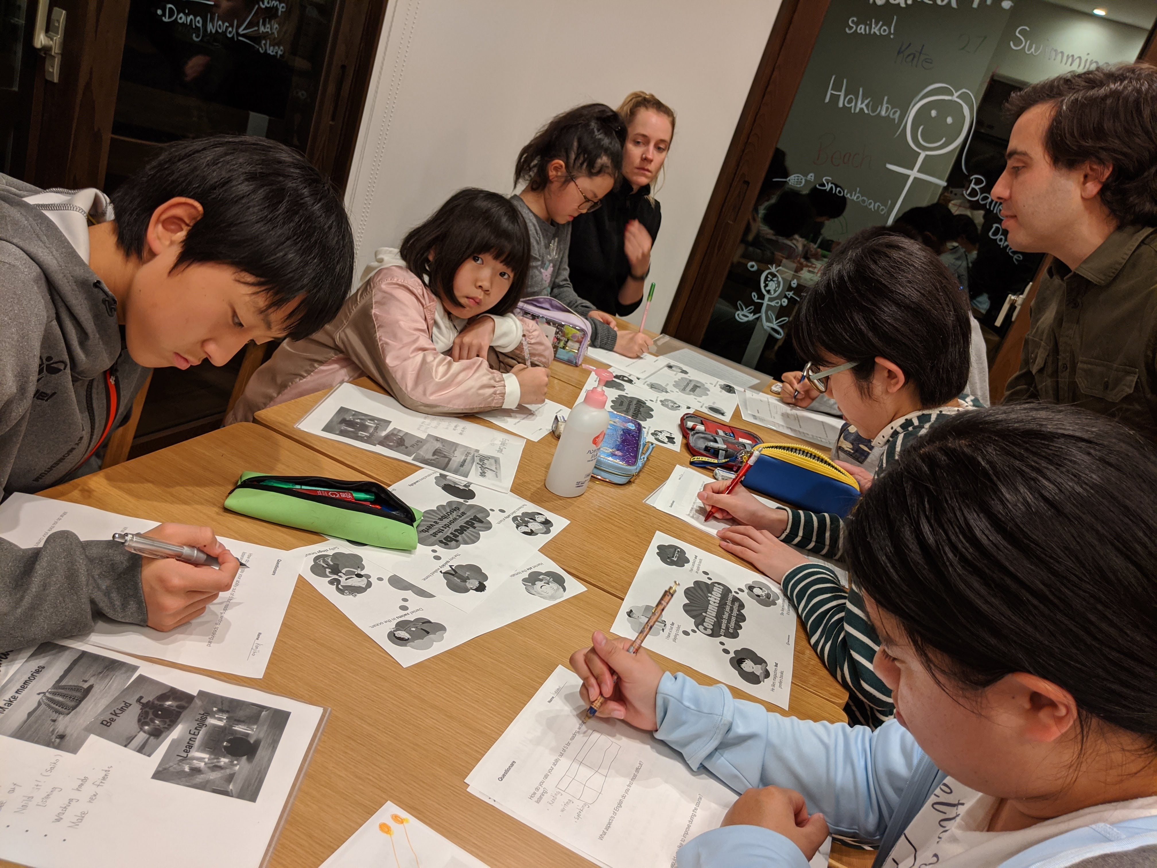 2020.3.27 - 3.31 イングリッシュキャンプin直島 1日目 *夜ご飯＆夜の勉強