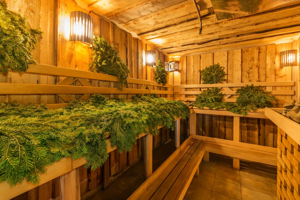 ロシア式社交の場バーニャを体験