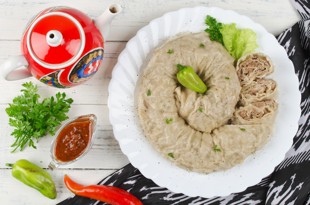 タジキスタンの家庭料理　ホヌマ