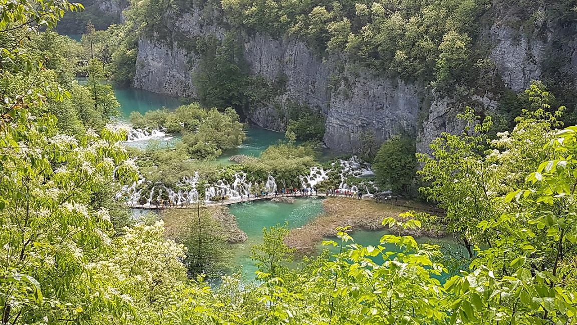 ゴールデンウィーク時のプリトヴィッツェ国立公園
